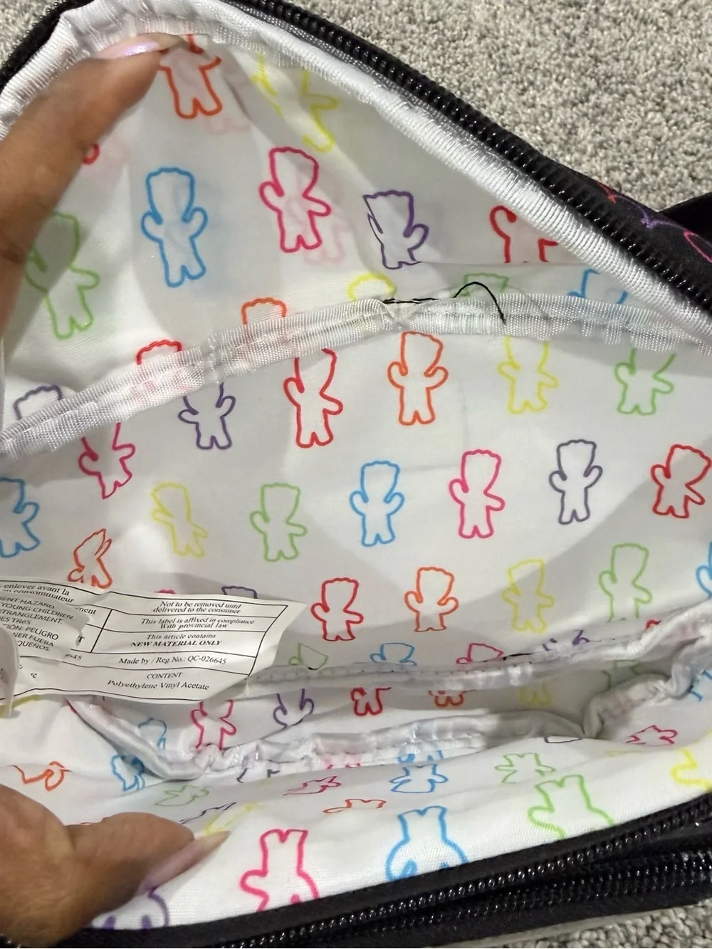 Loungefly/Sour Patch Kids Printed Belt Bag Fanny Pack Adjustable Strap NWOT